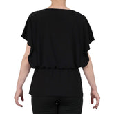 Ity Flutter  Sleeve With Gathered Waist